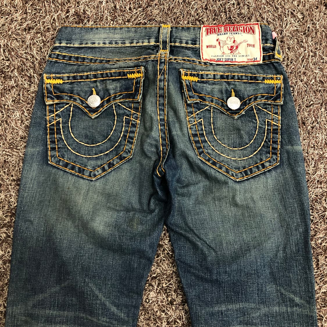 트루릴리전 Joey Super T 조이 슈퍼 티 부츠컷 데님 팬츠 상품이미지5