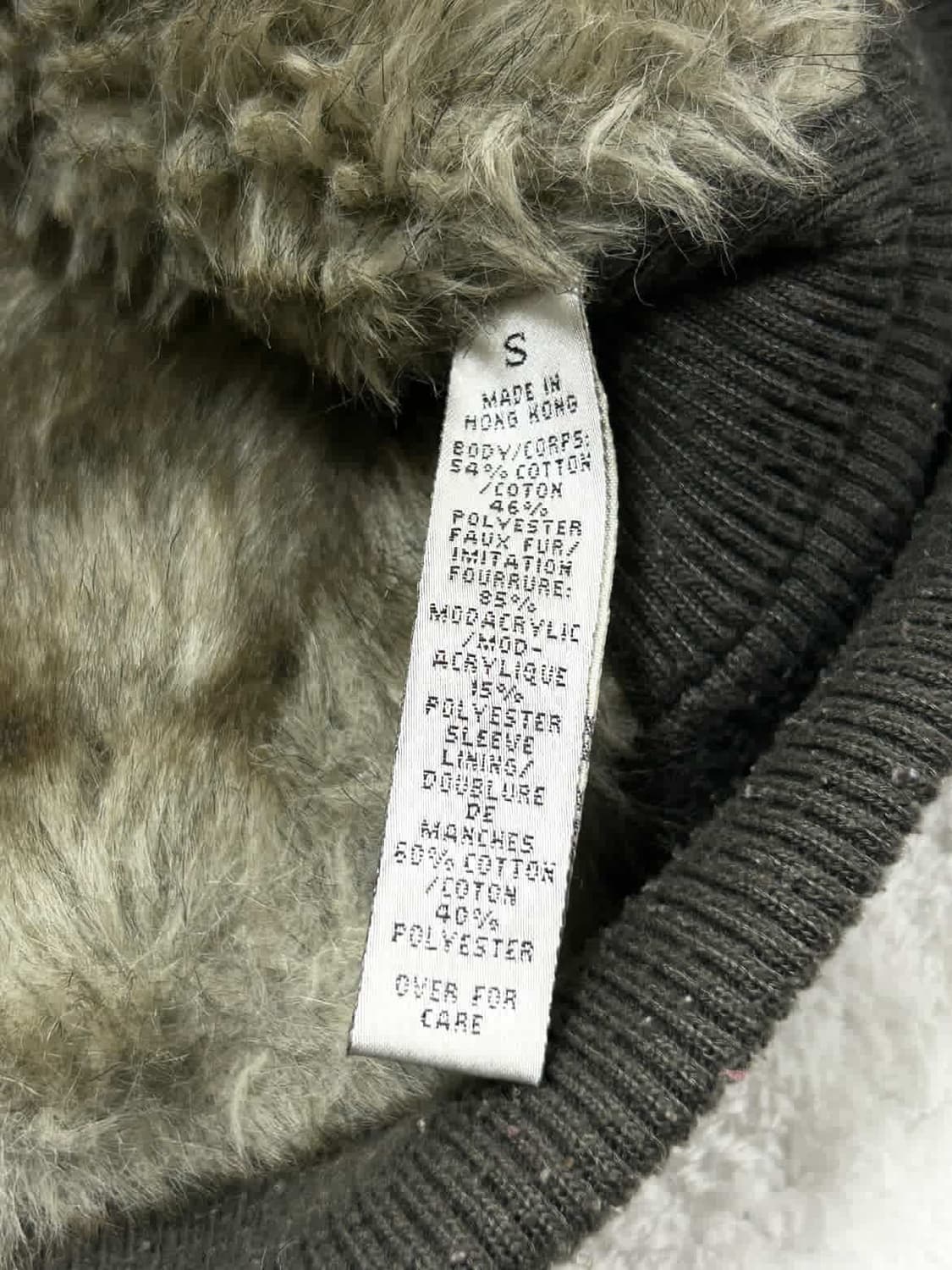 아베크롬비 카키그레이 투웨이 울프죠 후드집업 상품이미지8