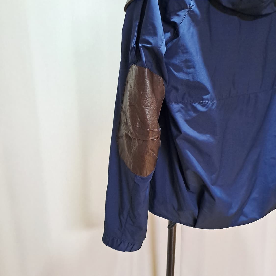 (택포) 시스템옴므 가죽 배색 하이넥 후드 자켓 95 A939 상품이미지6
