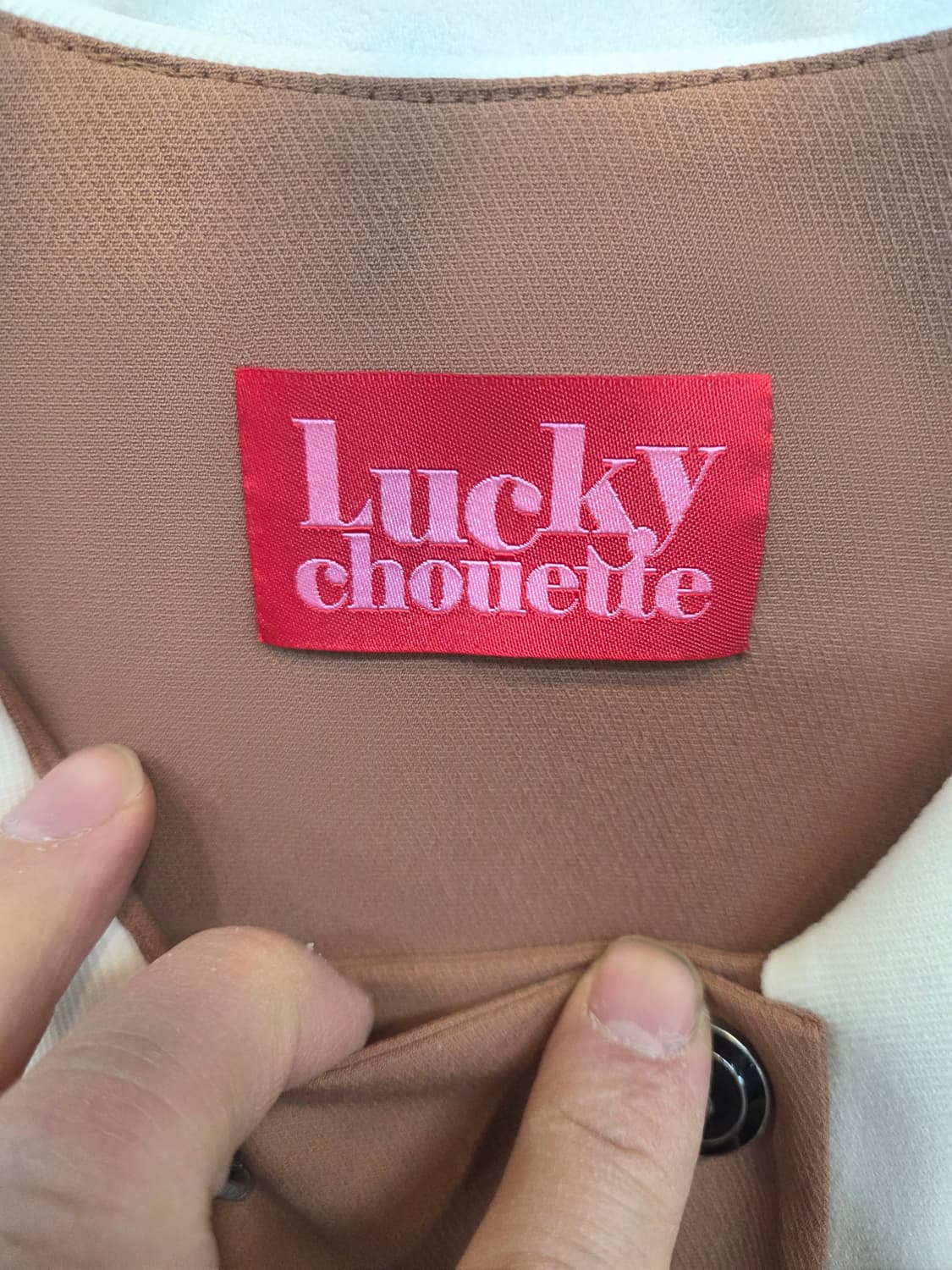 럭키슈에뜨 세일러 핀턱 드레스 36사이즈 55 상품이미지3