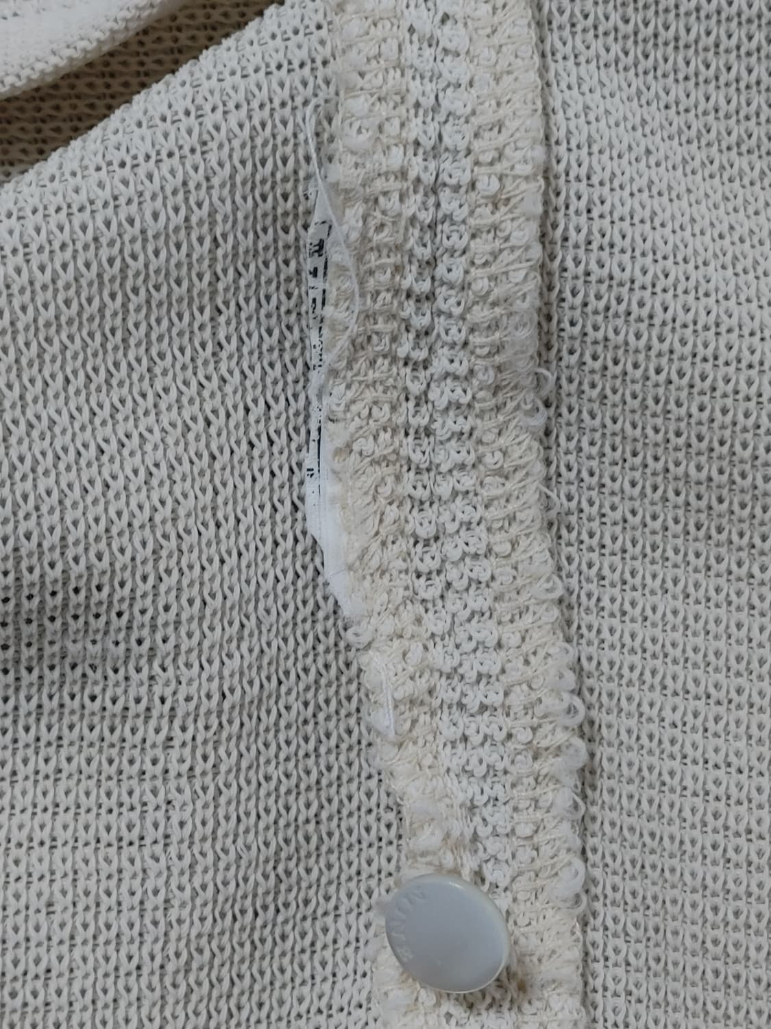 MINE 마인 여성 Y형 버튼 가디건 상품이미지5