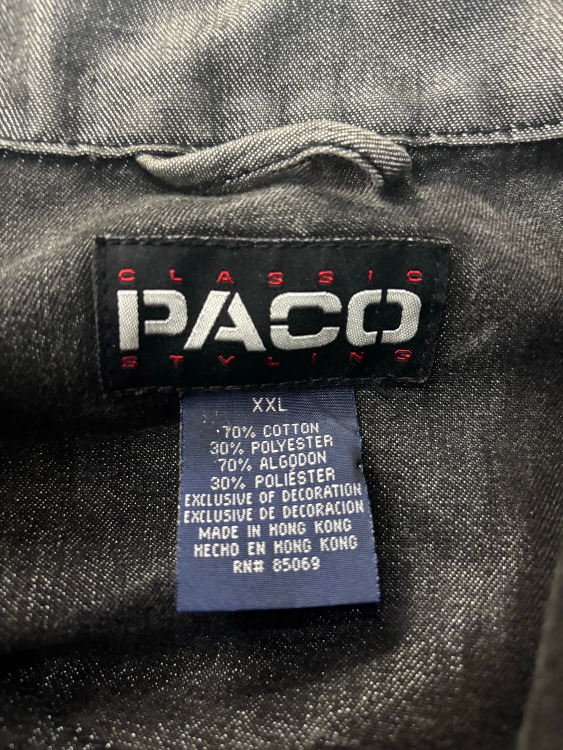Paco jeans 용호 패치 힙합 트러커자켓 상품이미지10
