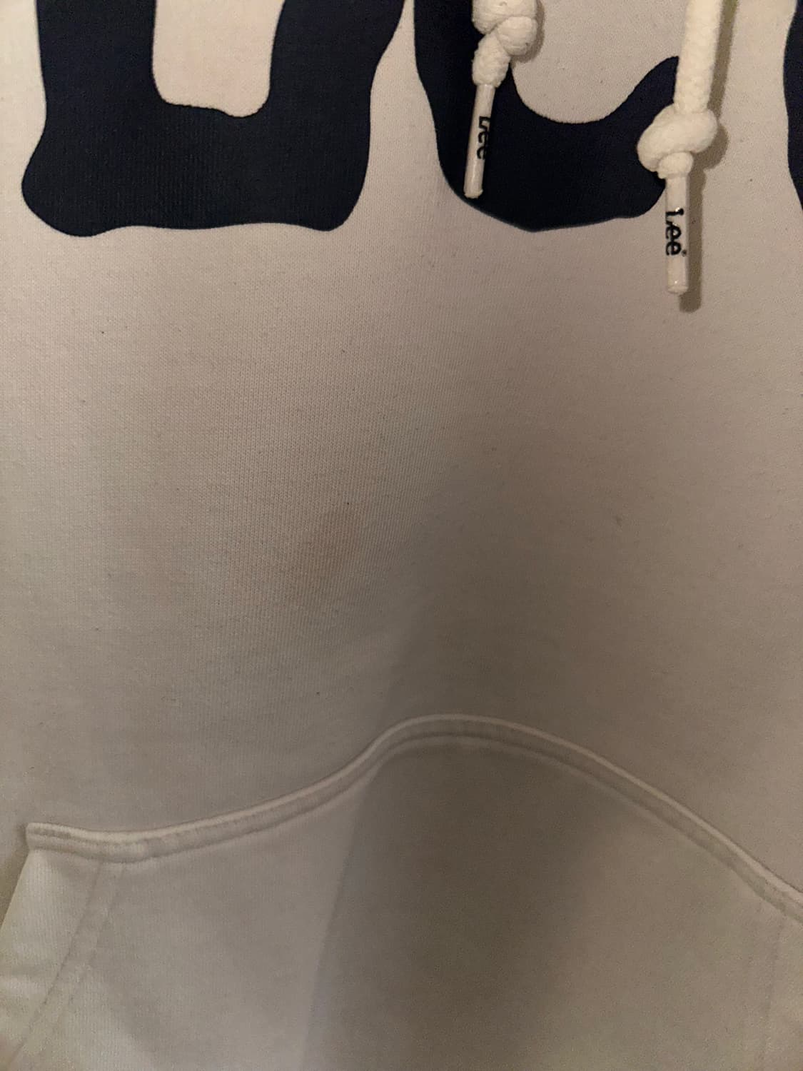 Lee 아이보리 후드티 상품이미지4