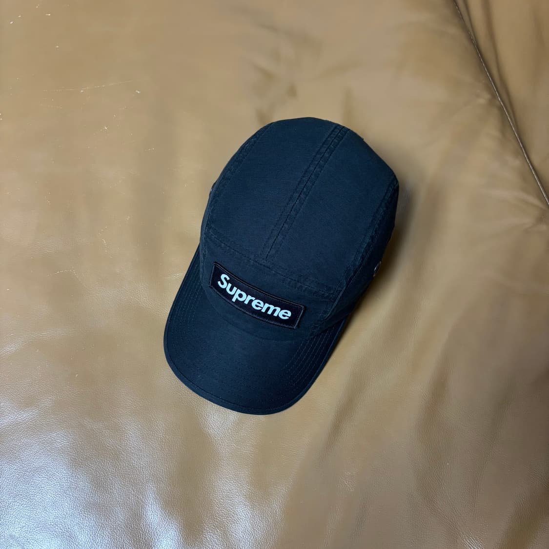 Supreme 슈프림 23ss 밀리터리 워시드 블랙 캠프캡 모자 상품이미지5