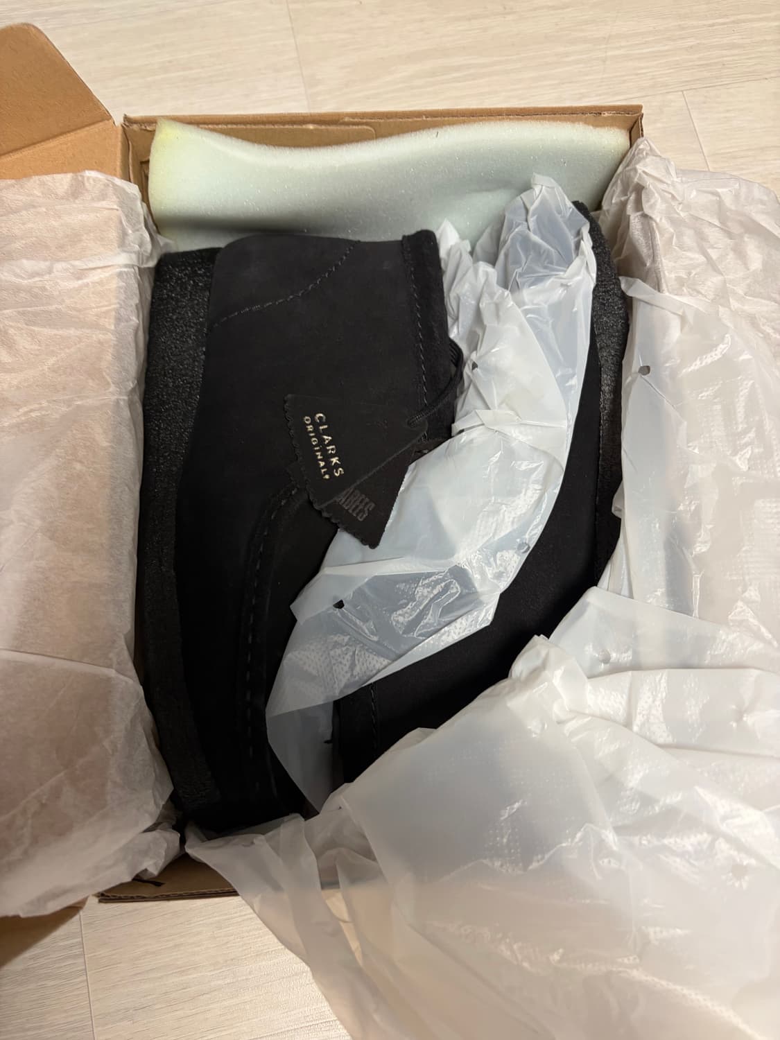 클락스 왈라비 부츠 블랙 새상품 uk8 상품이미지1