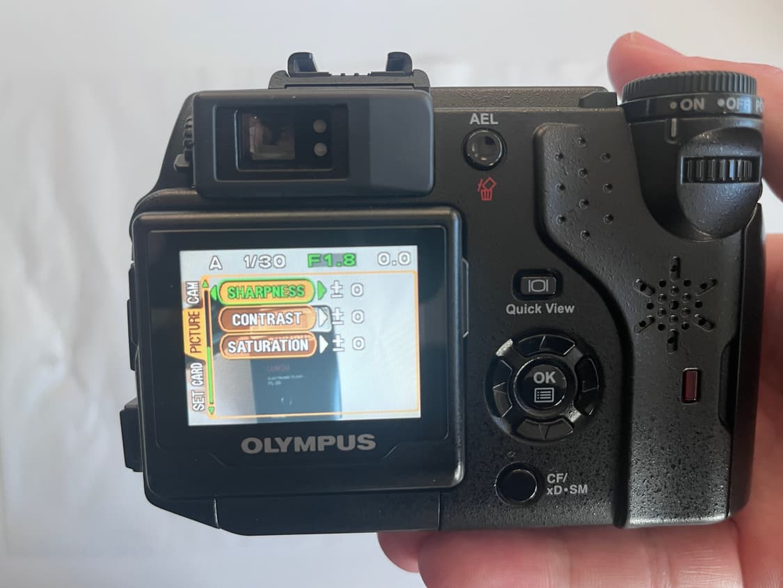 올림푸스 c5050 빈티지 하이엔드 디지털카메라 상품이미지5