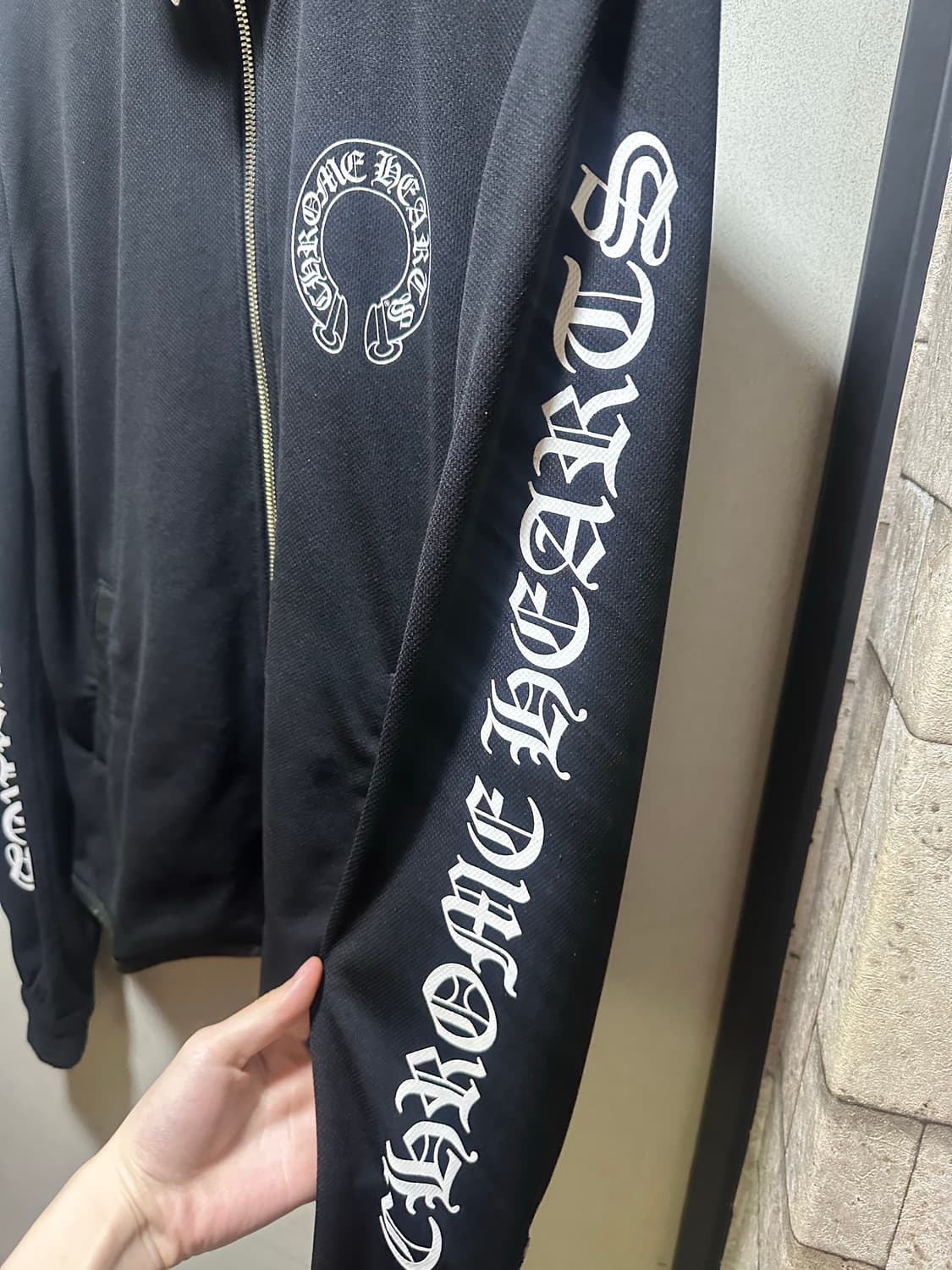 크롬하츠 홀스슈 대거 메쉬 트랙탑 집업 자켓 상품이미지4