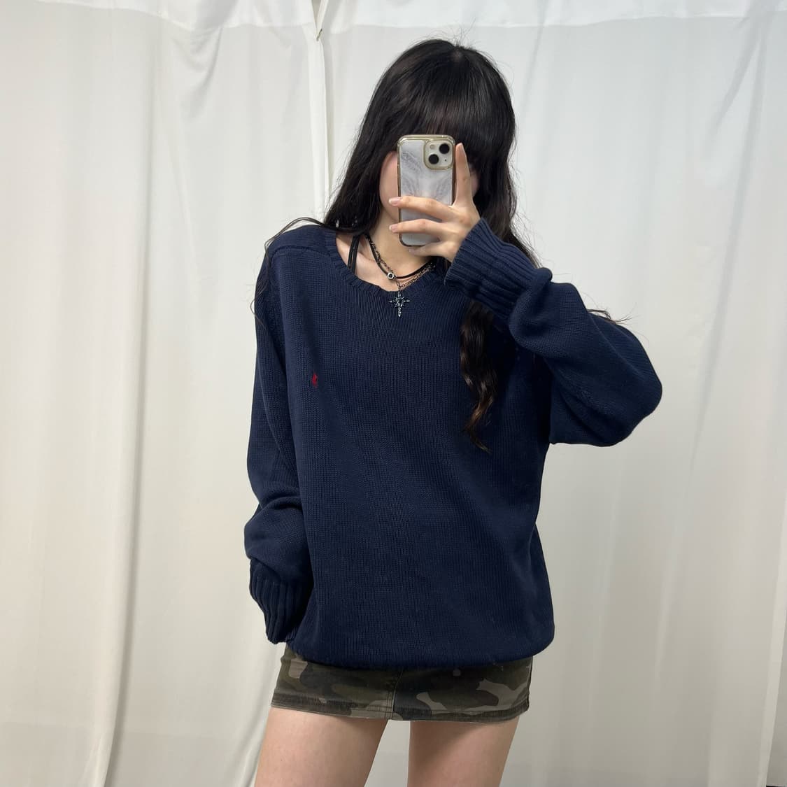 Polo Ralph Lauren navy knit 상품이미지2