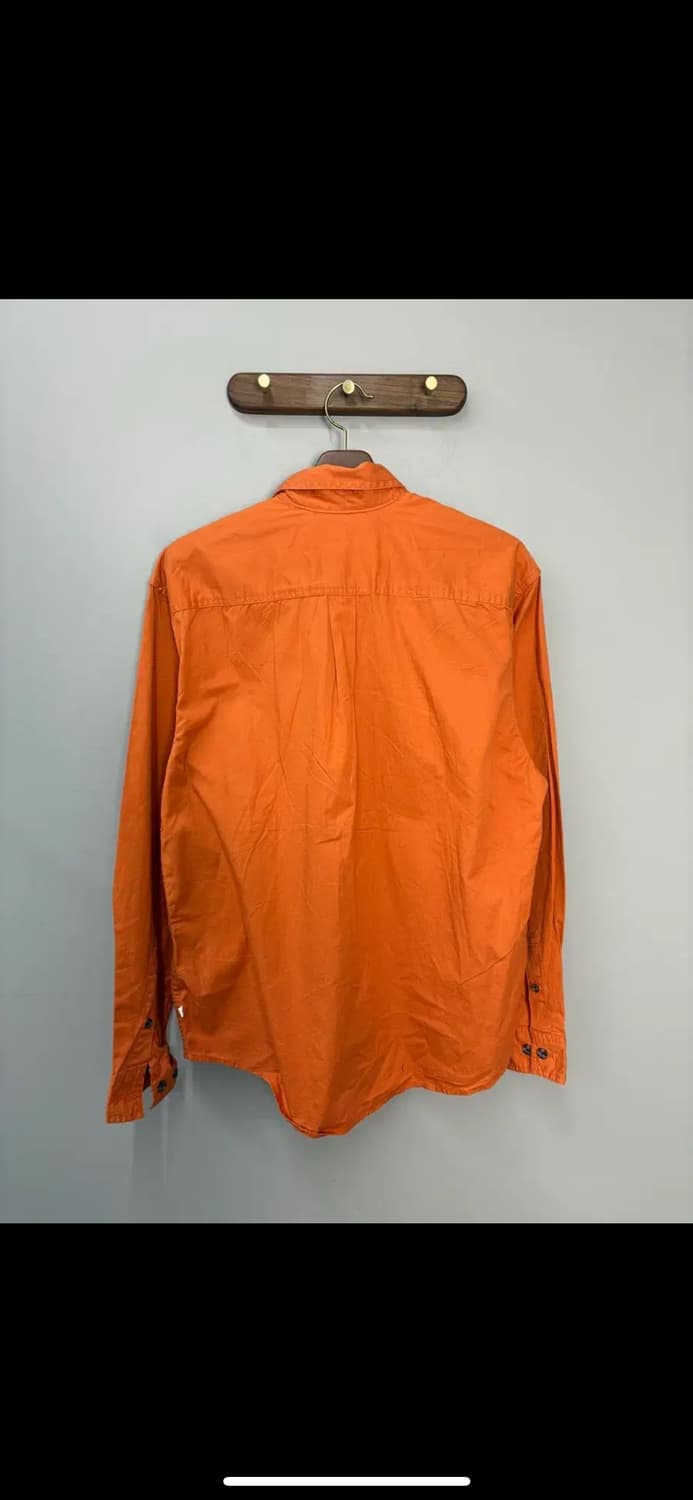 칼하트 오렌지 워크웨어 셔츠 H1883 상품이미지4