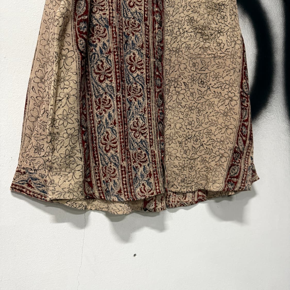 VTG 빈티지 에스닉 투톤 패턴 원포켓 긴팔 셔츠 상품이미지4