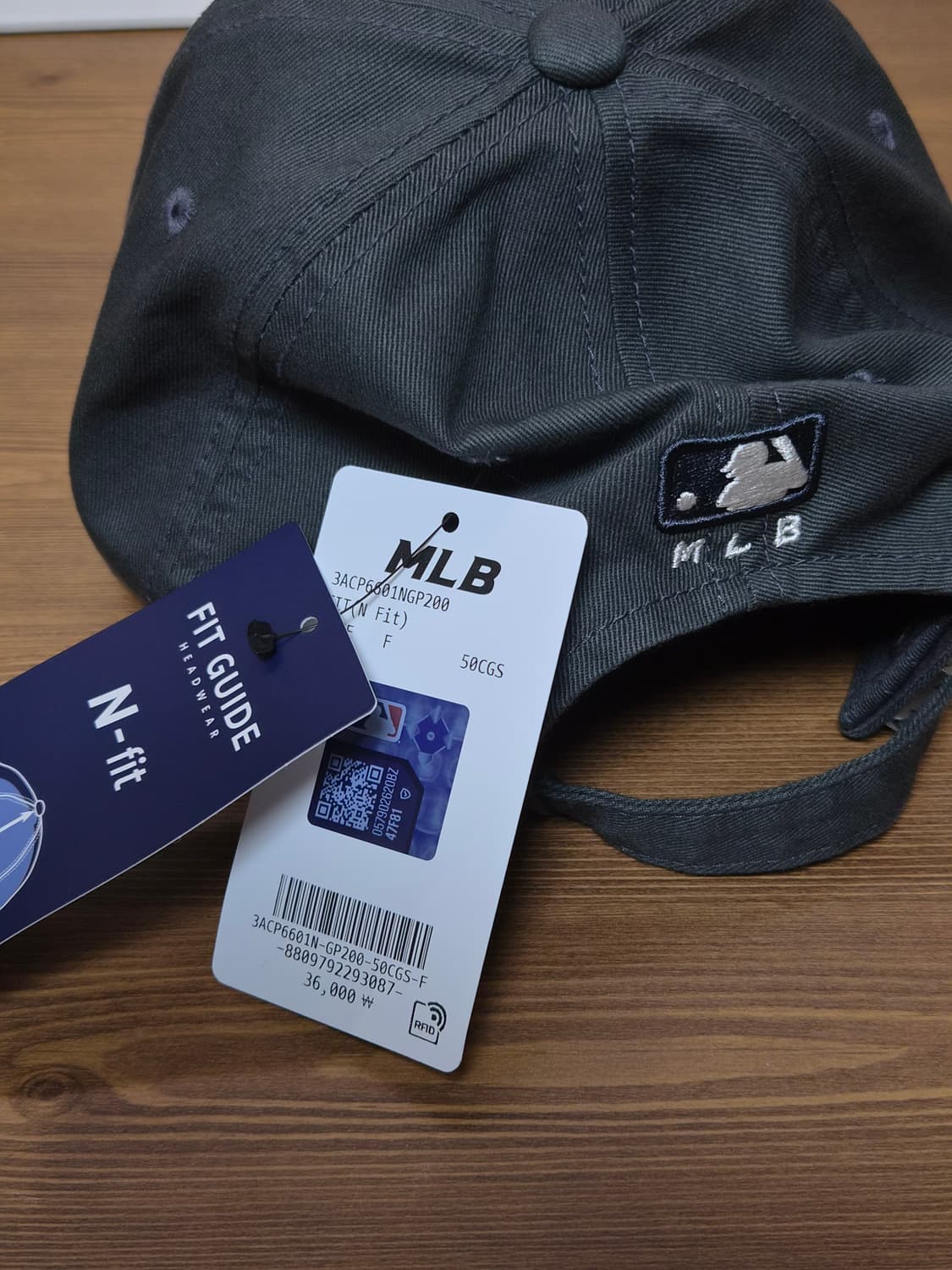 MLB 뉴욕 양키스 볼캡 그레이 상품이미지2