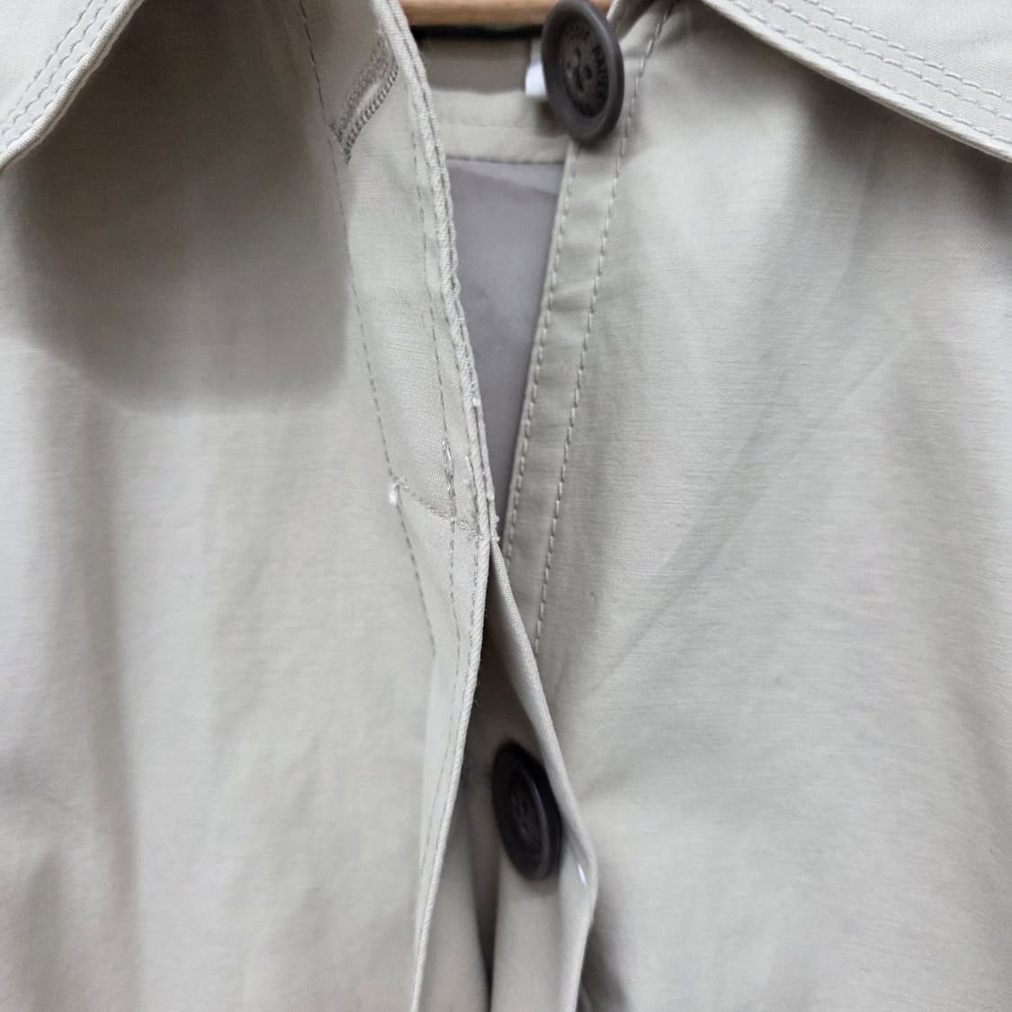 에디바우어 베이지색 여성 트렌치코트 m 상품이미지4