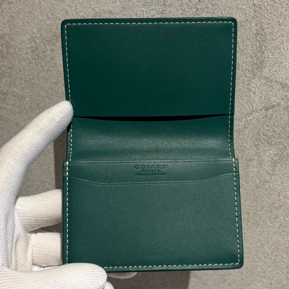 A+ OS사이즈 고야드 말제르브 카드지갑 그린 (박스) 상품이미지7