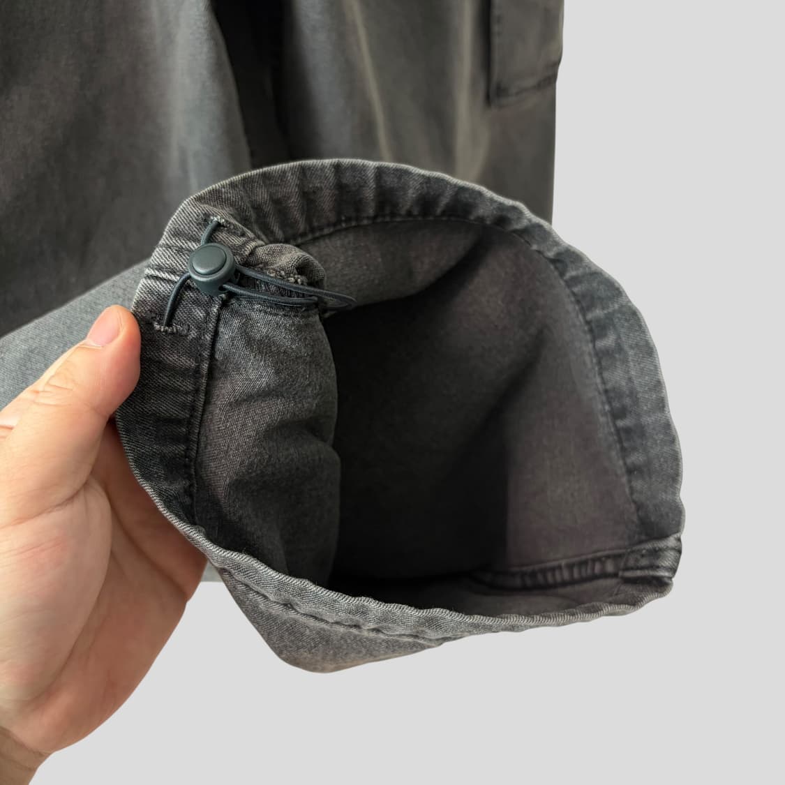 (XS)GU 지유 슈퍼와이드 데님 카고팬츠 상품이미지6