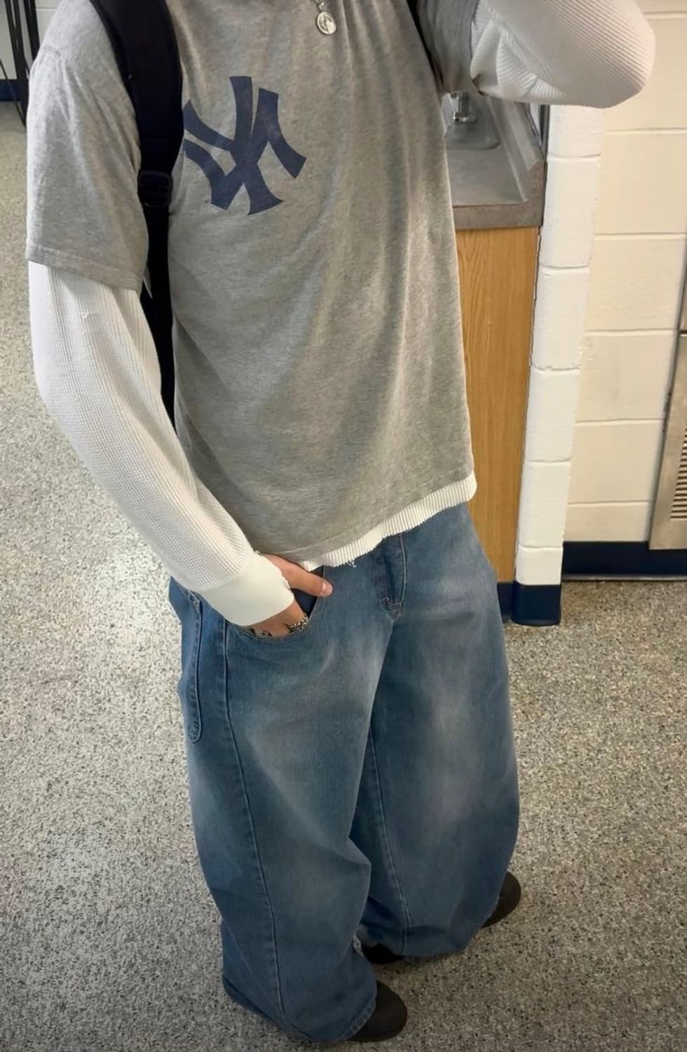 80-90년대 써멀 와플 롱슬리브 S,M,L,XL 상품이미지10