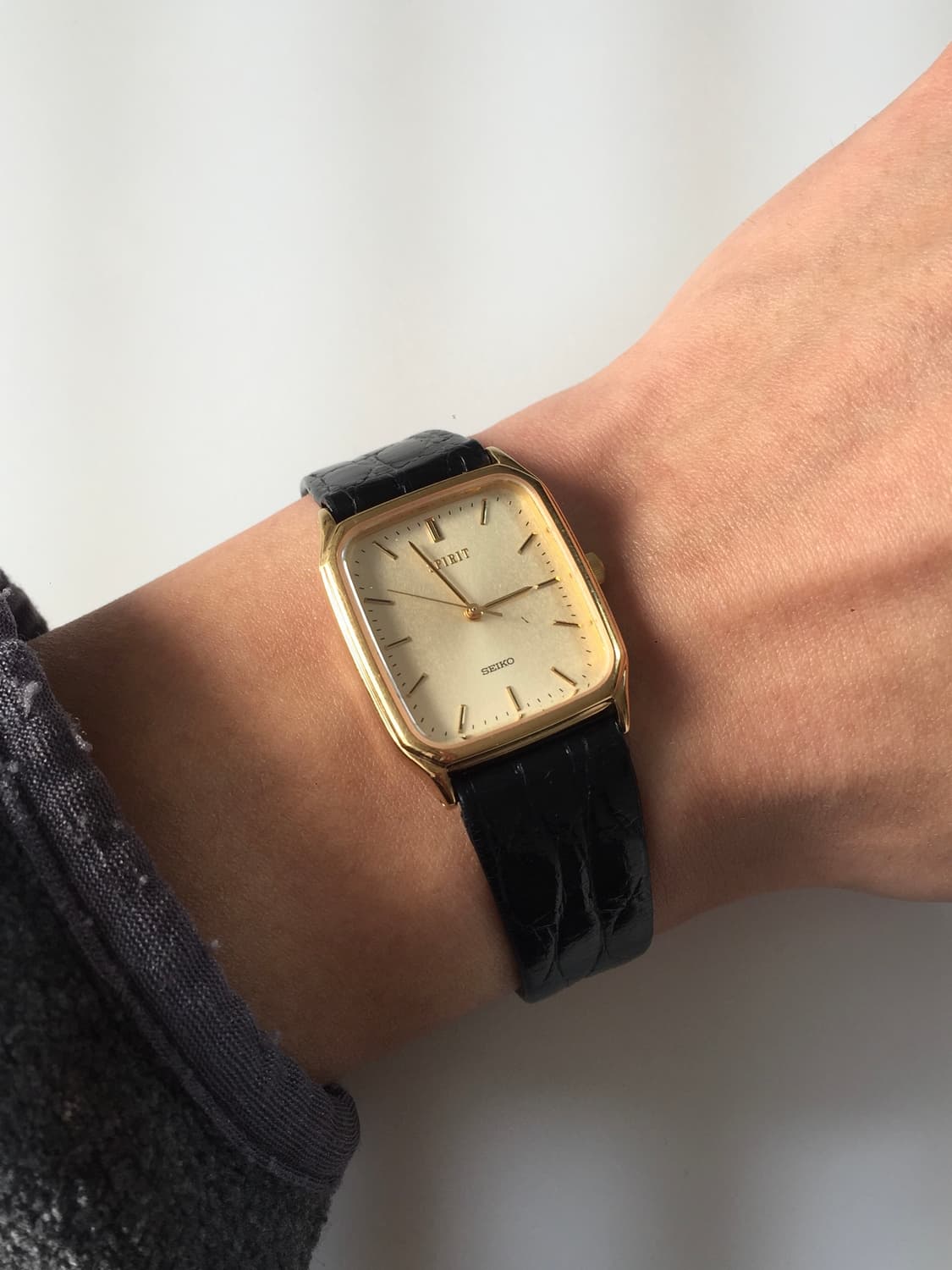 90s seiko spirit square gold 상품이미지5