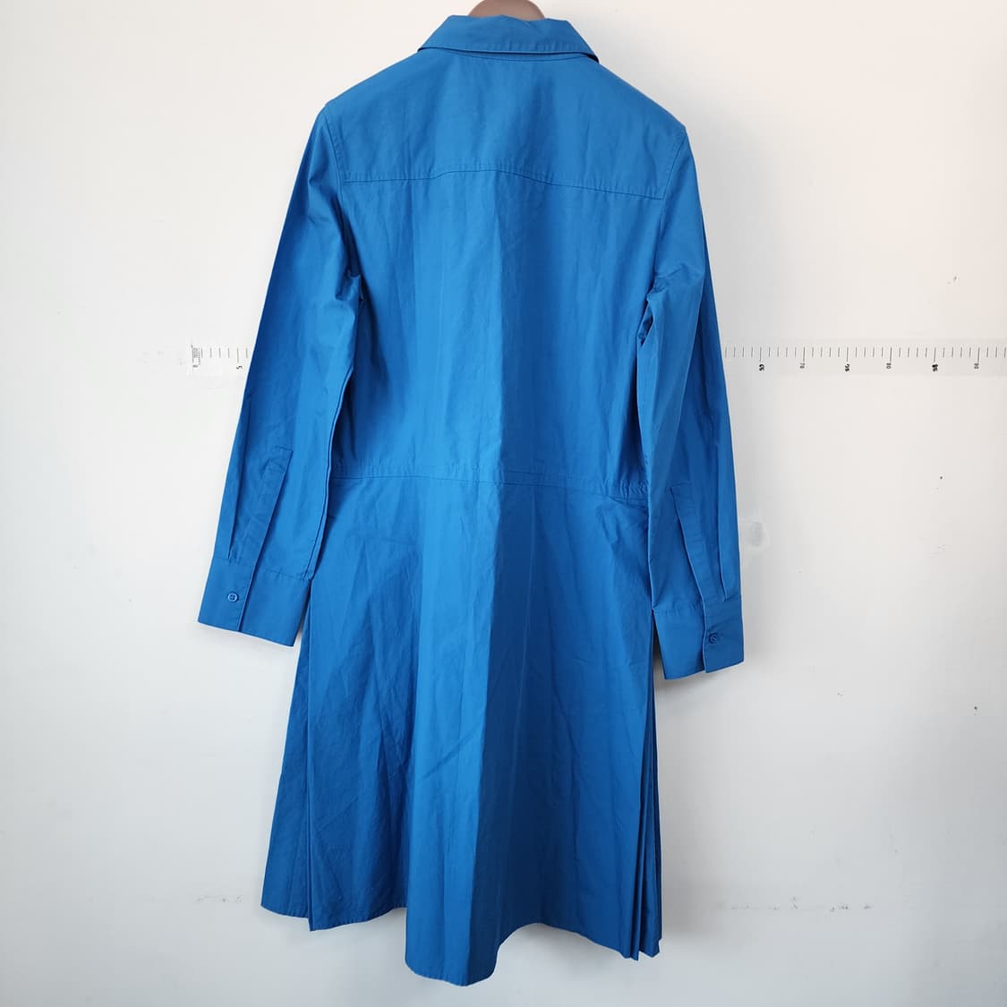 코스 블루 셔츠 원피스 상품이미지3