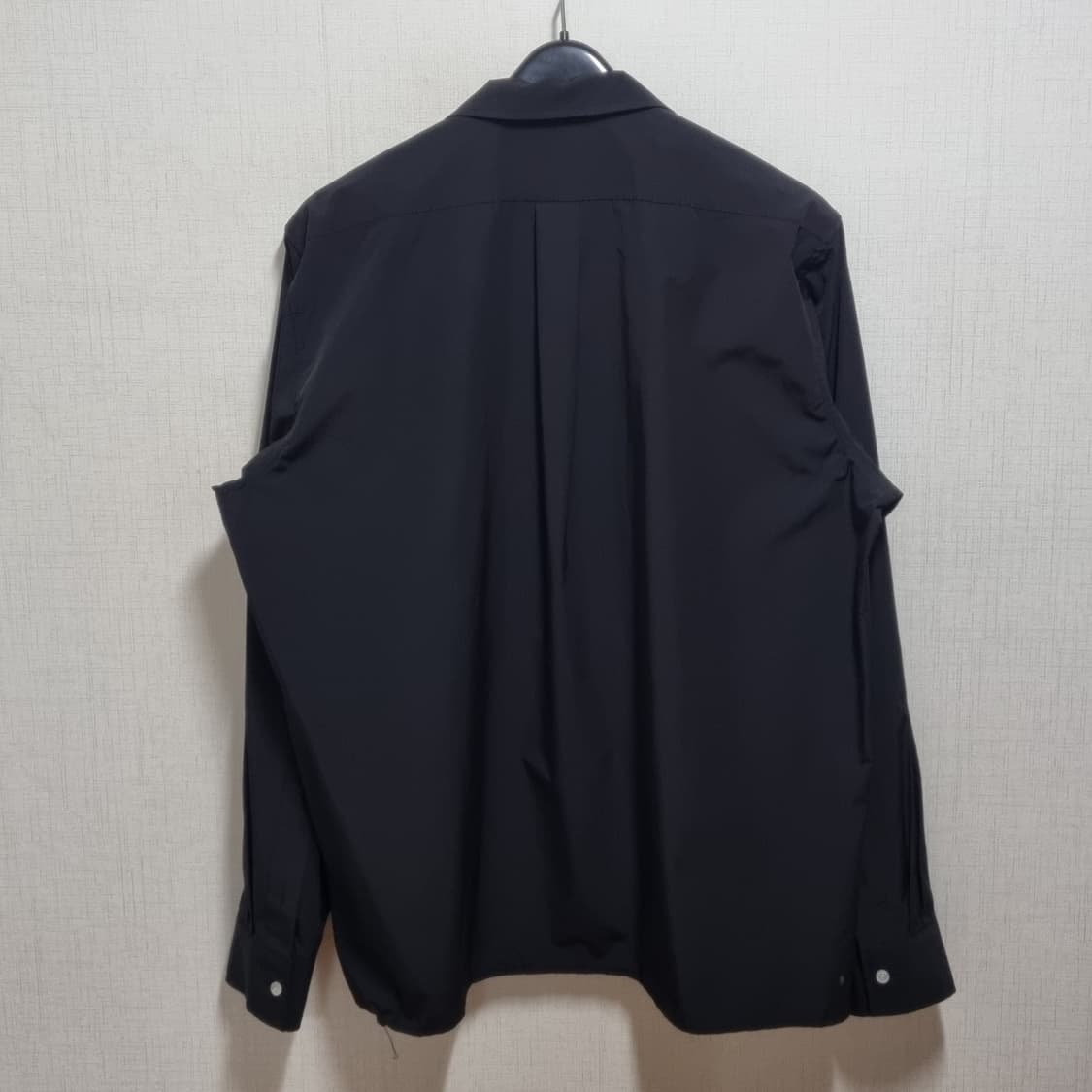 ( L ) 플라스틱프로덕트 블랙 셔츠 자켓 상품이미지3