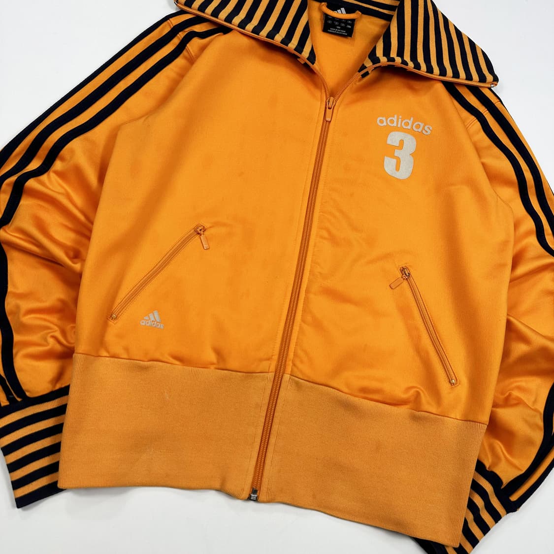 아디다스 올드스쿨 y2k 여성 트랙탑 져지 오렌지 여성L 상품이미지4