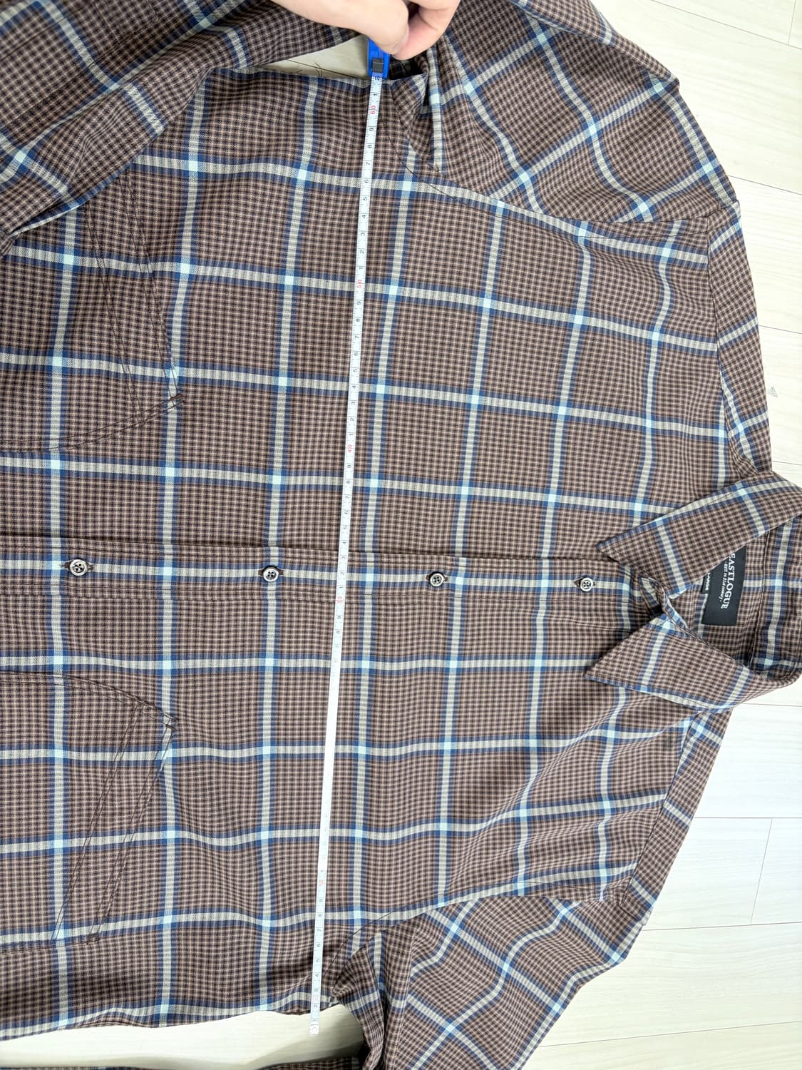 이스트로그 체크 셔츠 자켓 상품이미지8