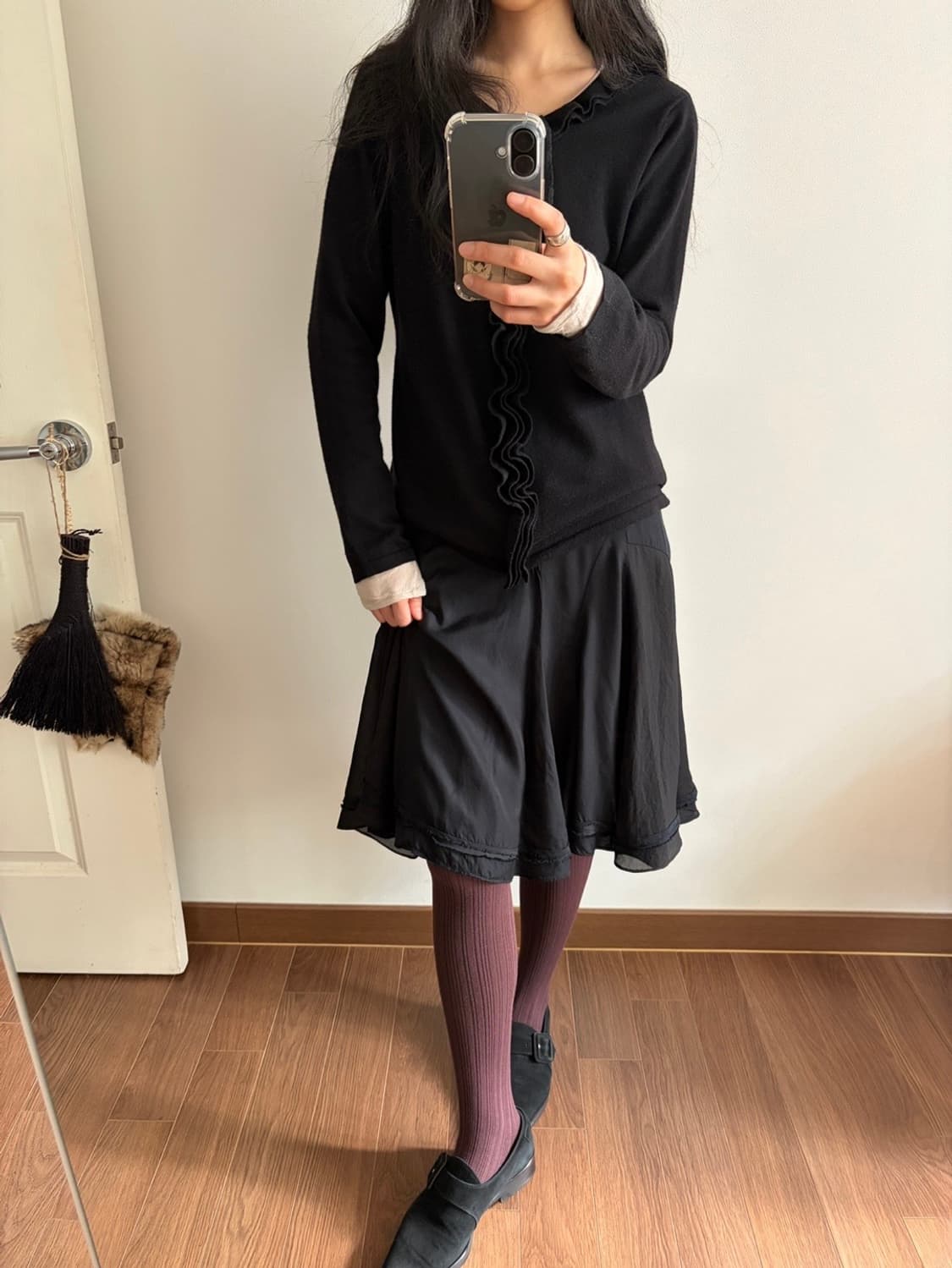 wool frill knit 상품이미지5