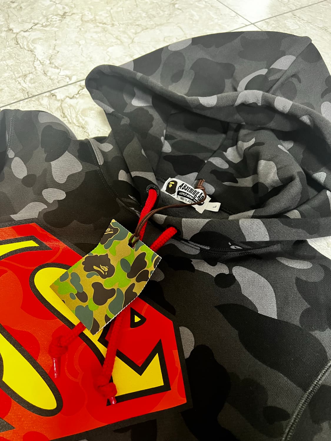 베이프 DC 콜라보 새상품 L 상품이미지2