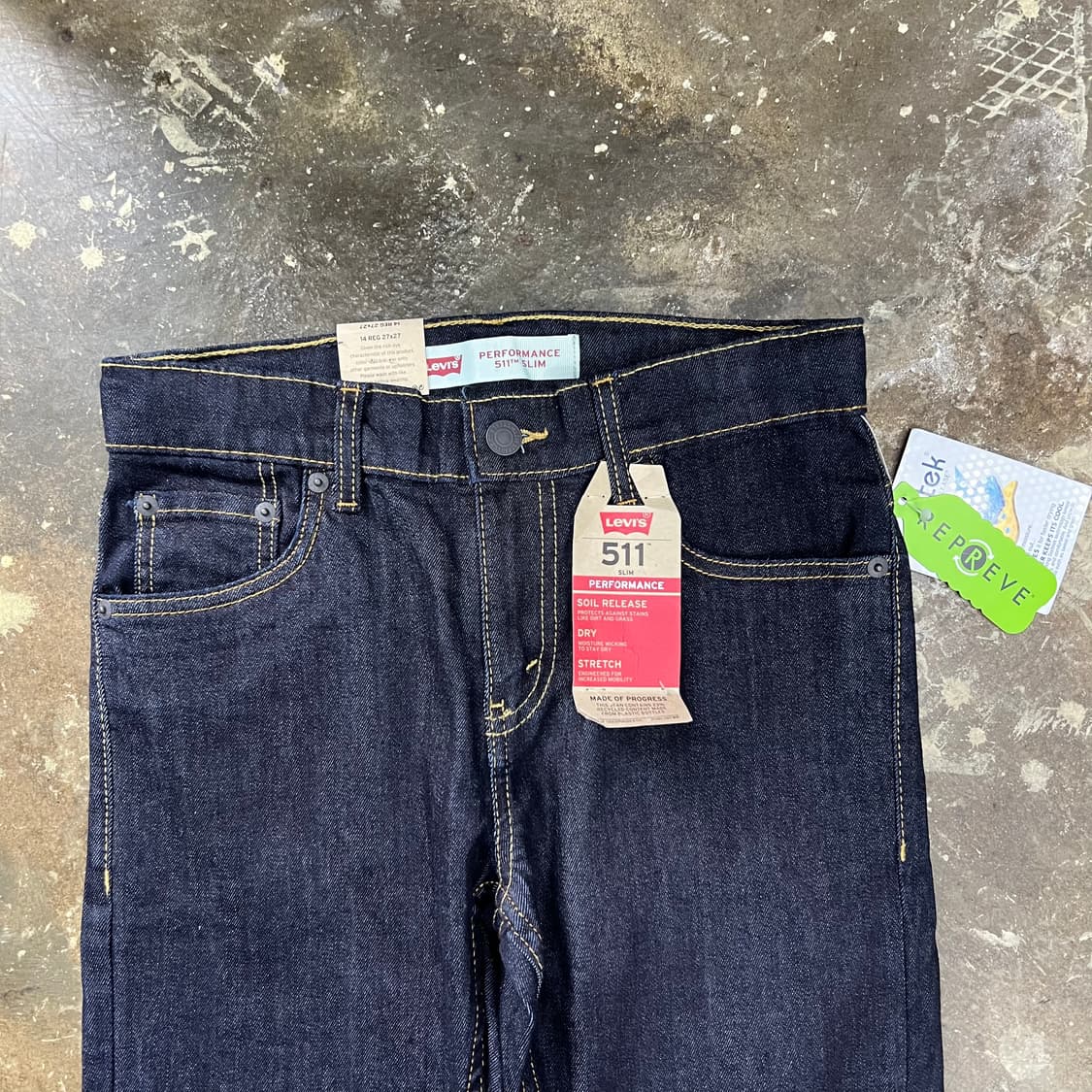 27) 새제품 리바이스511 청바지 데님팬츠 상품이미지2