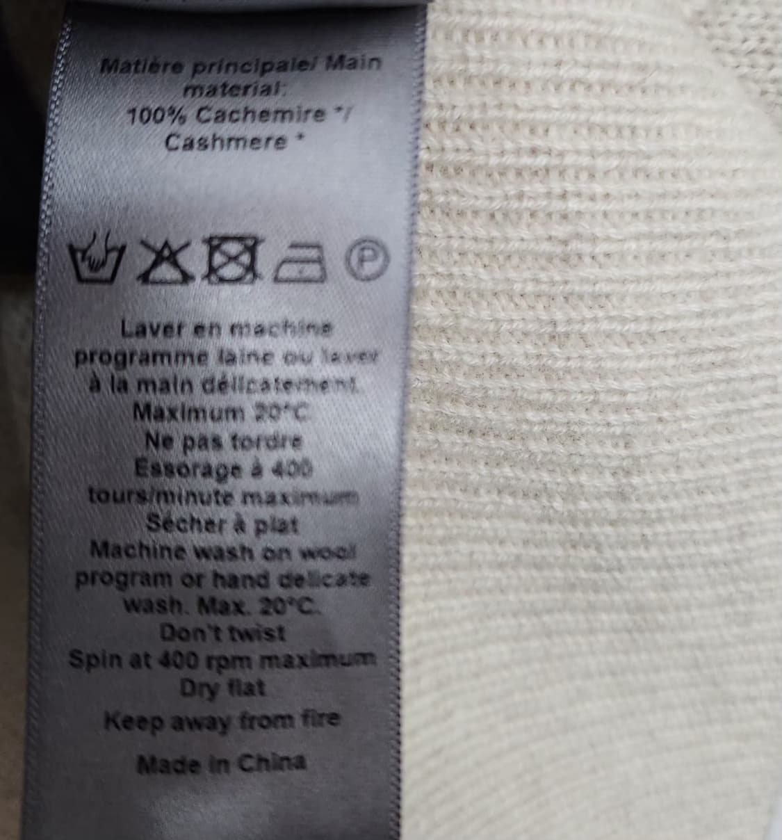 쟈딕앤볼테르 95 66 캐시미어100%니트 상품이미지6