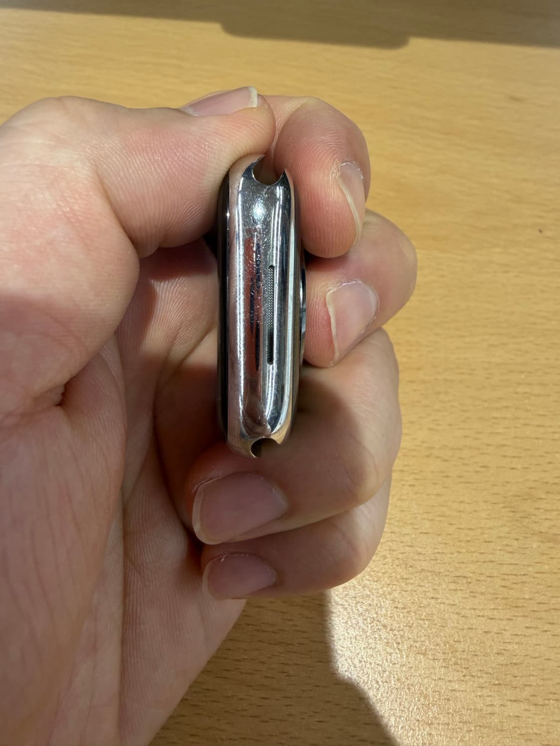 애플워치9 41mm 스테인리스 실버 셀룰러 상품이미지5
