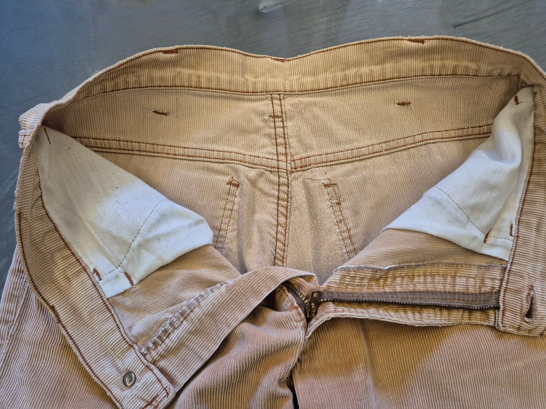 70s Levi's 646 벨바텀 코듀로이 부츠컷 팬츠 상품이미지8