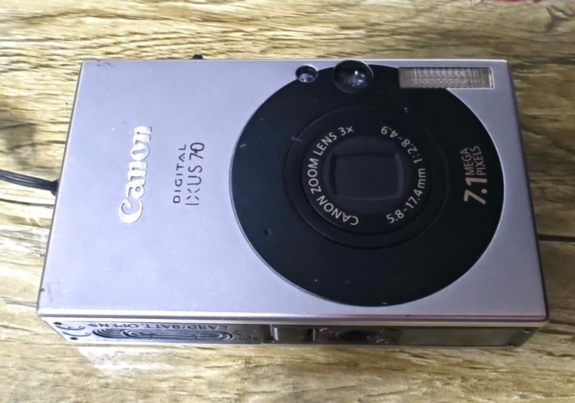 캐논 익서스 70 CANON IXUS 70 빈티지 디지털카메라 디카 상품이미지6