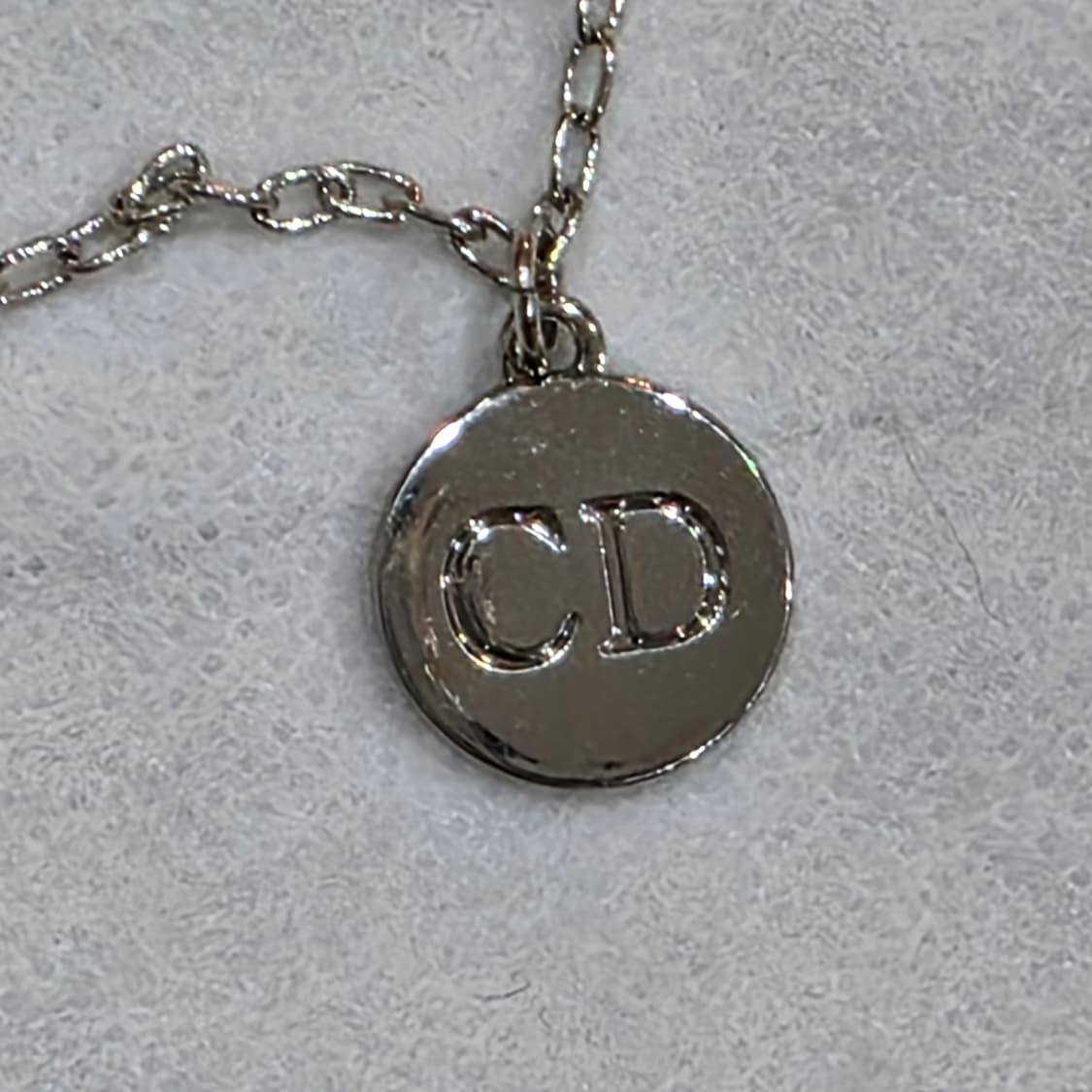 디올 CD 로고 진주 멀티참 롱체인 목걸이 상품이미지5