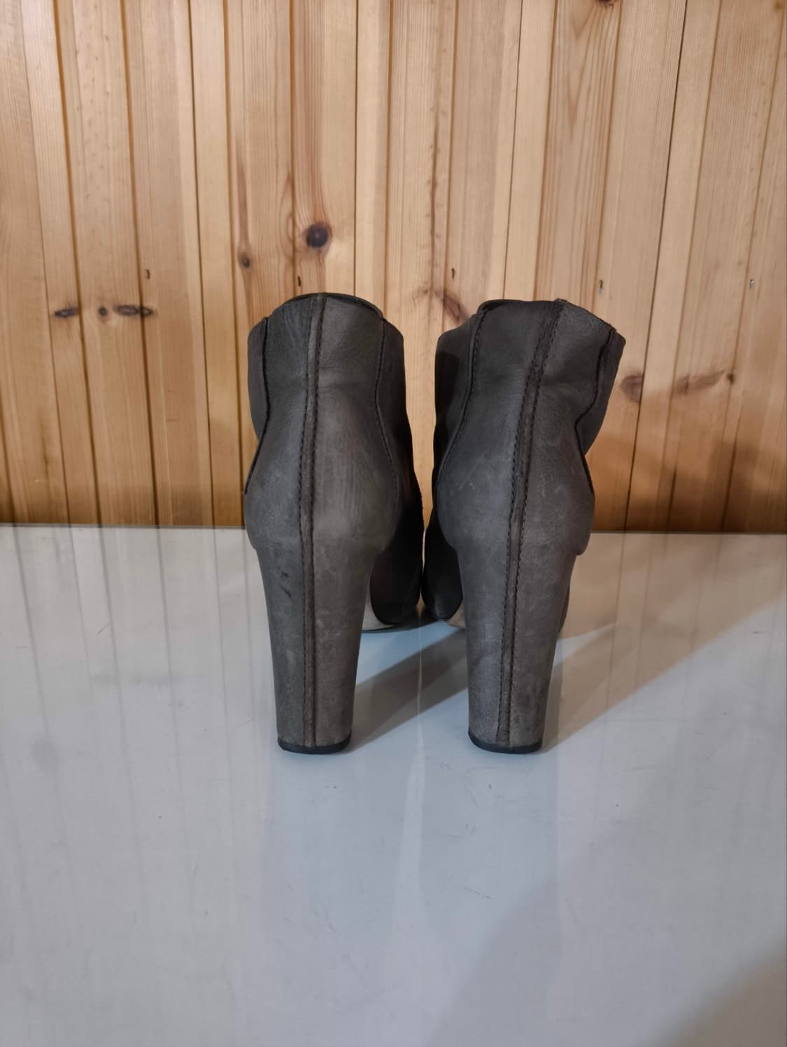 240mm 타임 앵클부츠 가죽 상품이미지9