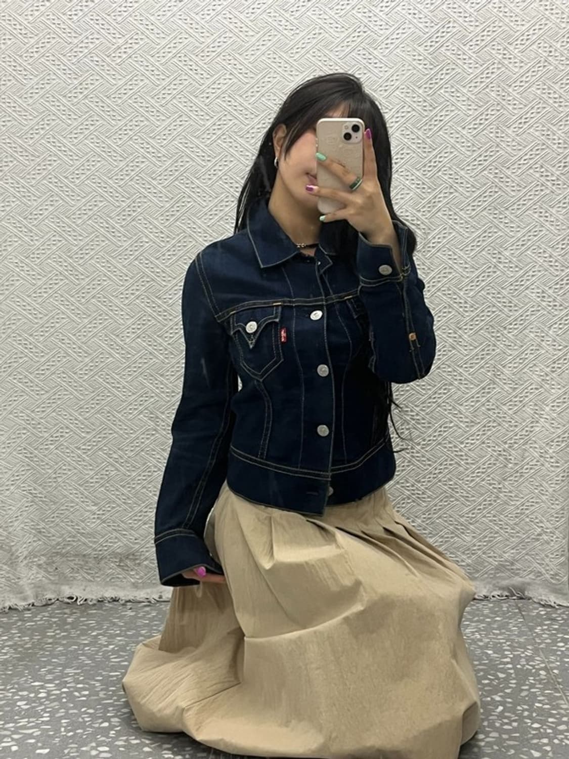 리바이스 올드스쿨 빈티지 트러커 데님 자켓 S C06566 상품이미지2