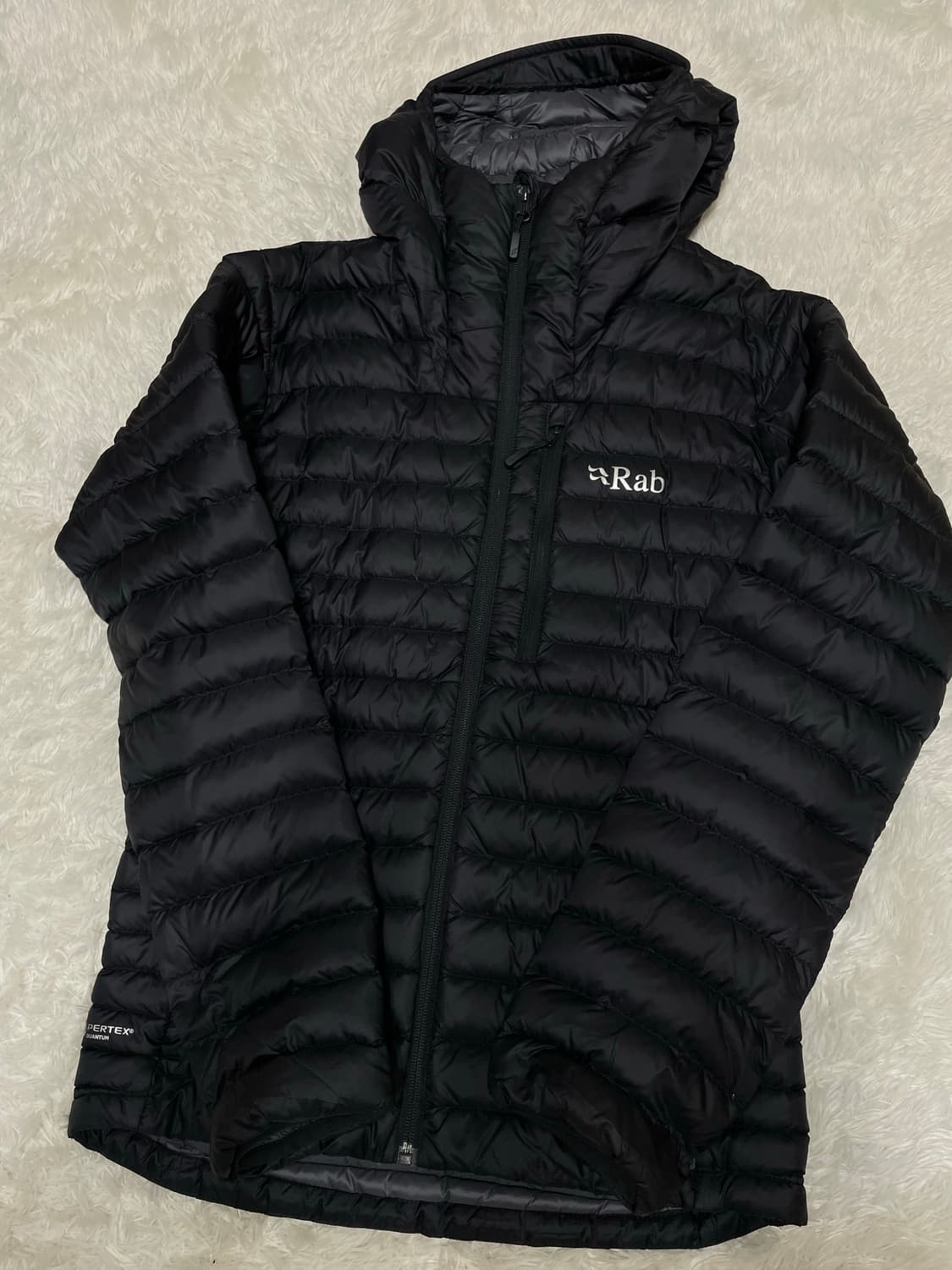 랩 마이크로 라이트 알파인 자켓 경량 패딩 블랙 남성용 XS 상품이미지1