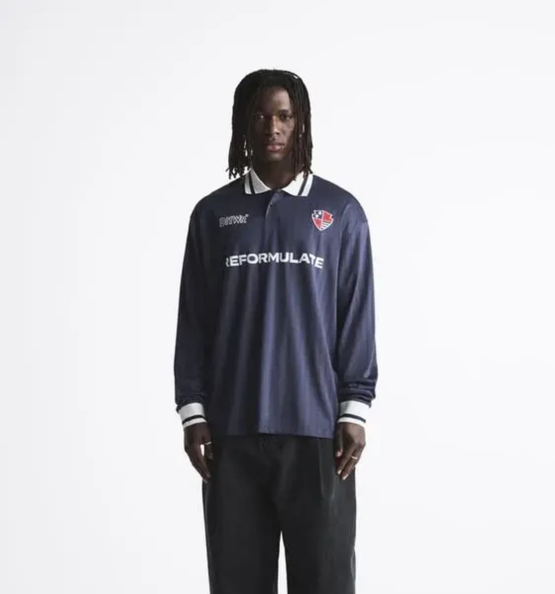 US M 체감 105 XL ) 자라 블록코어 레플리카 저지 긴팔 티셔츠 상품이미지1