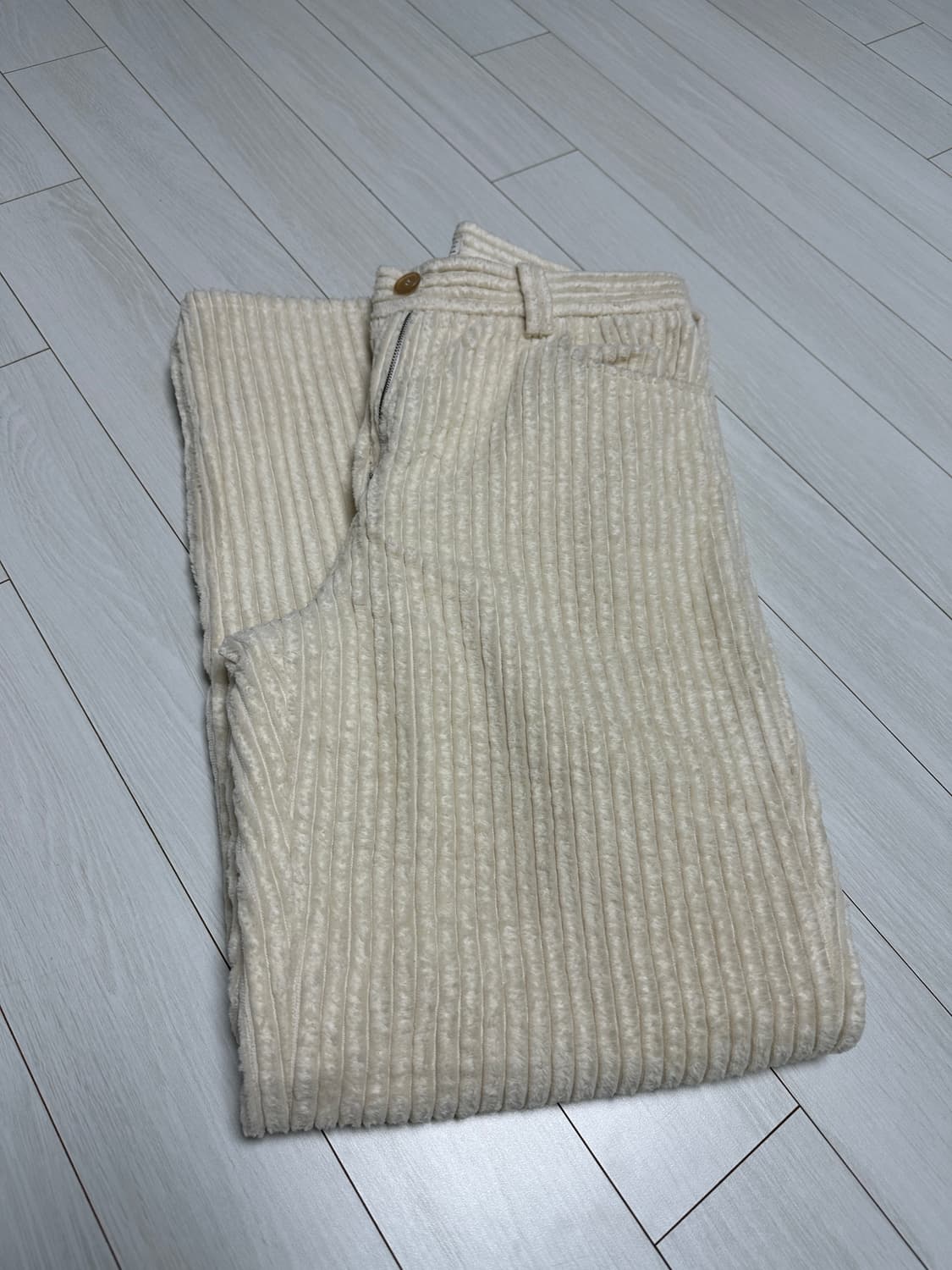 레이스 rrace 와이드 코튼 코듀로이 팬츠 상품이미지3