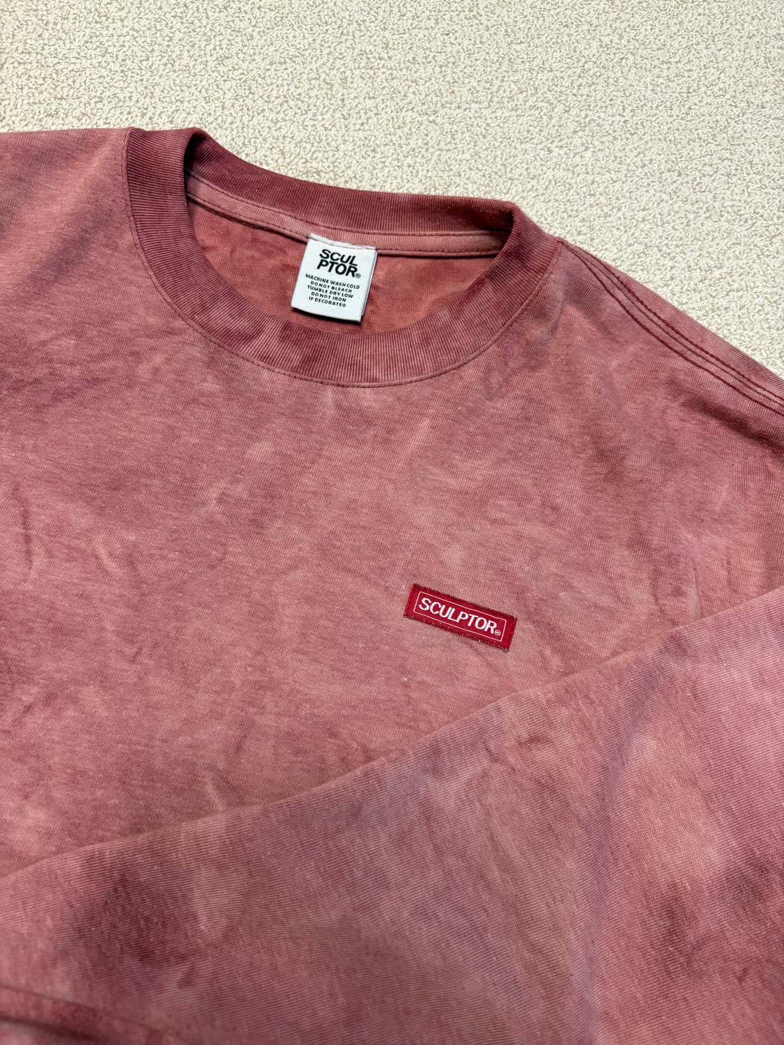 스컬프터 핑크 롱슬리브 상품이미지2