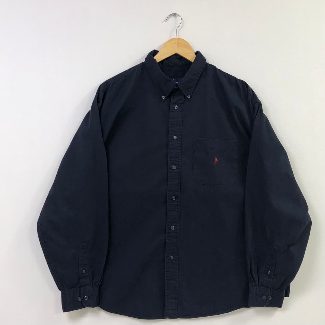 Xxl 폴로 솔리드코튼 셔츠 상품이미지2