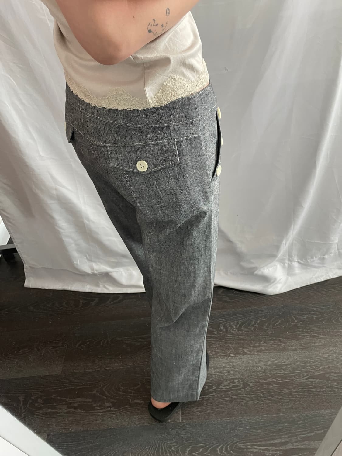 Vert Dense gray pants 상품이미지4
