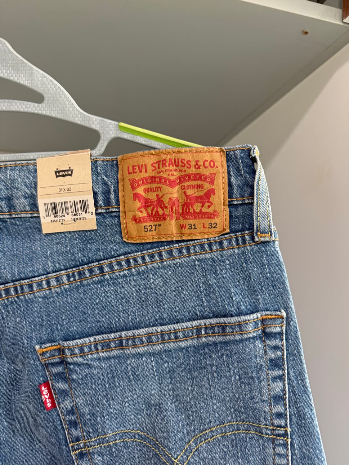 리바이스 527 슬림 부츠컷 새상품 팝니다 상품이미지3