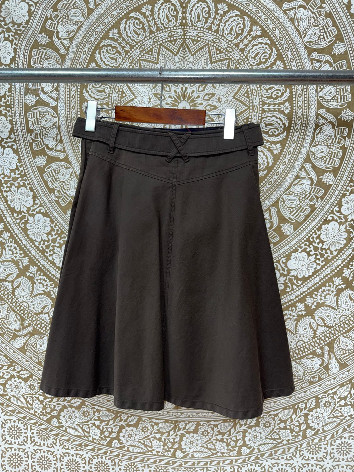 빈폴 여성 더블버튼 미디스커트  상품이미지5