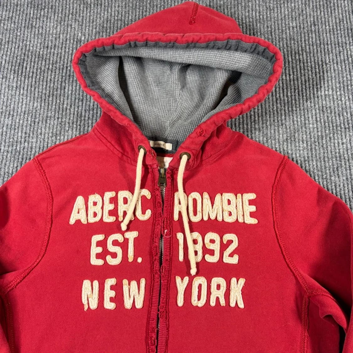 아베크롬비 앤 피치 빈티지 그래픽 풀집 후드 상품이미지2