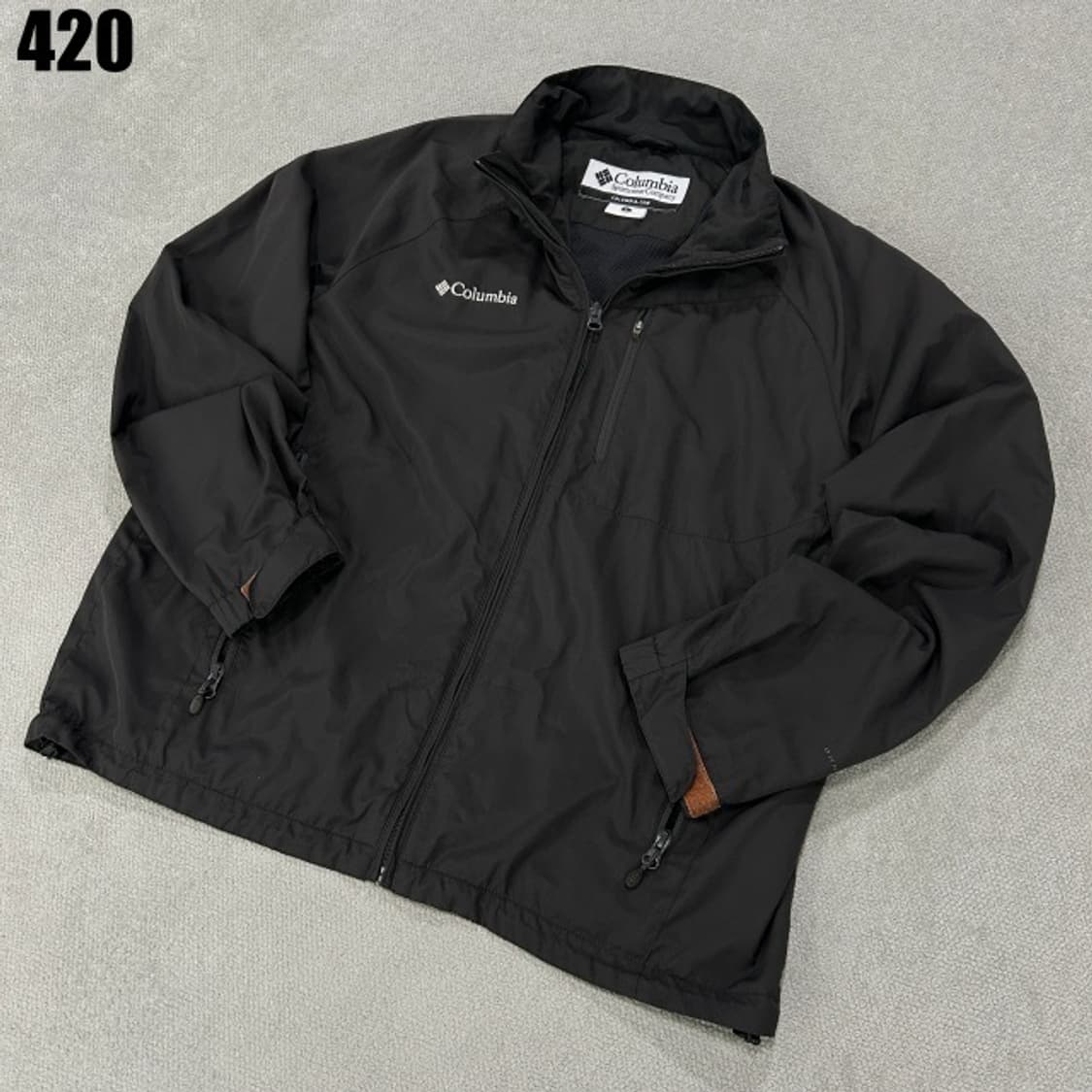 컬럼비아 블랙 바람막이 자켓  상품이미지1