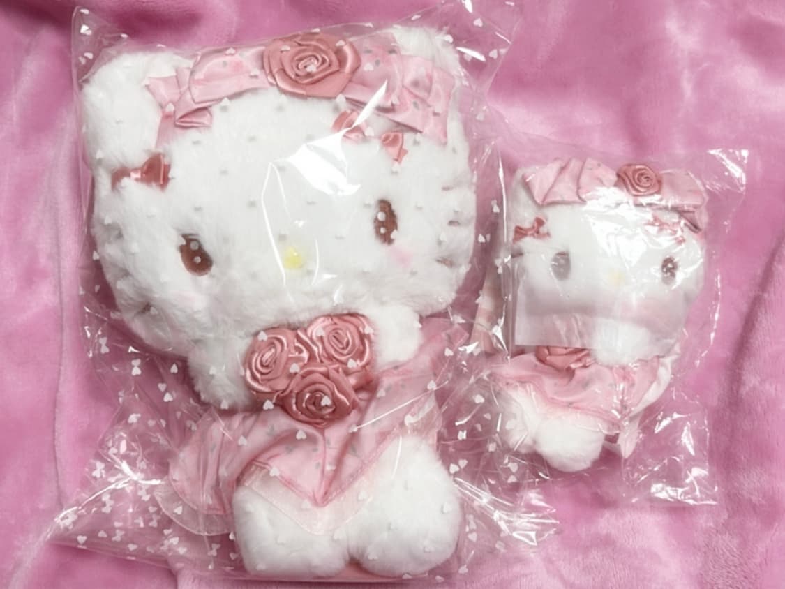 산리오 돌리로즈 헬로키티 마스코트, 누이 일괄 상품이미지1