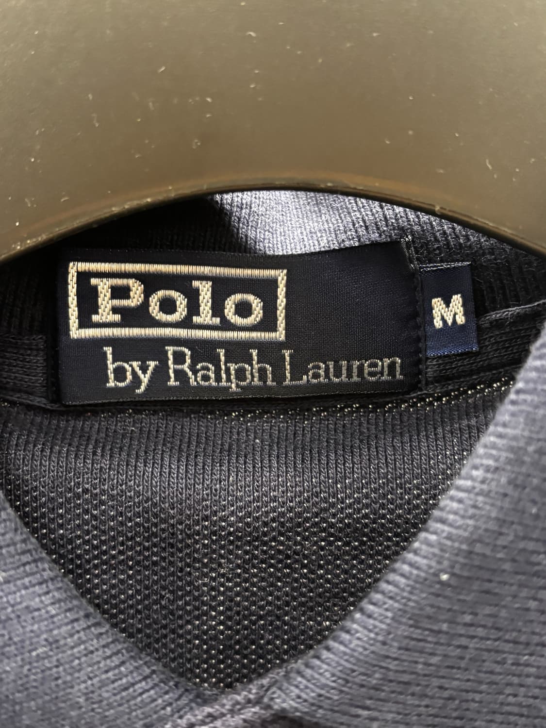 폴로 랄프로렌 네이비 반팔 카라티 M 상품이미지4