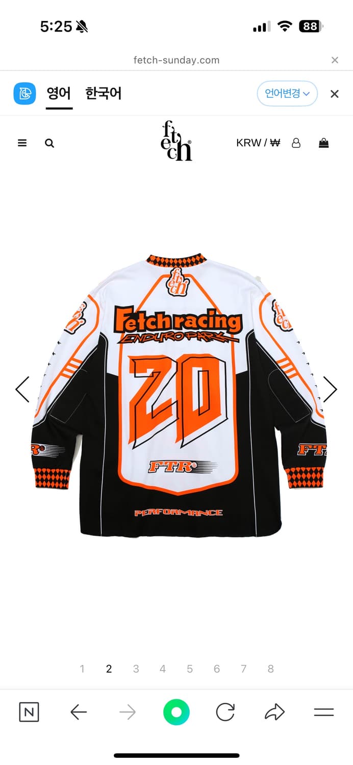 FETCH  L/S FTR T-SHIRT BLACK 상품이미지2