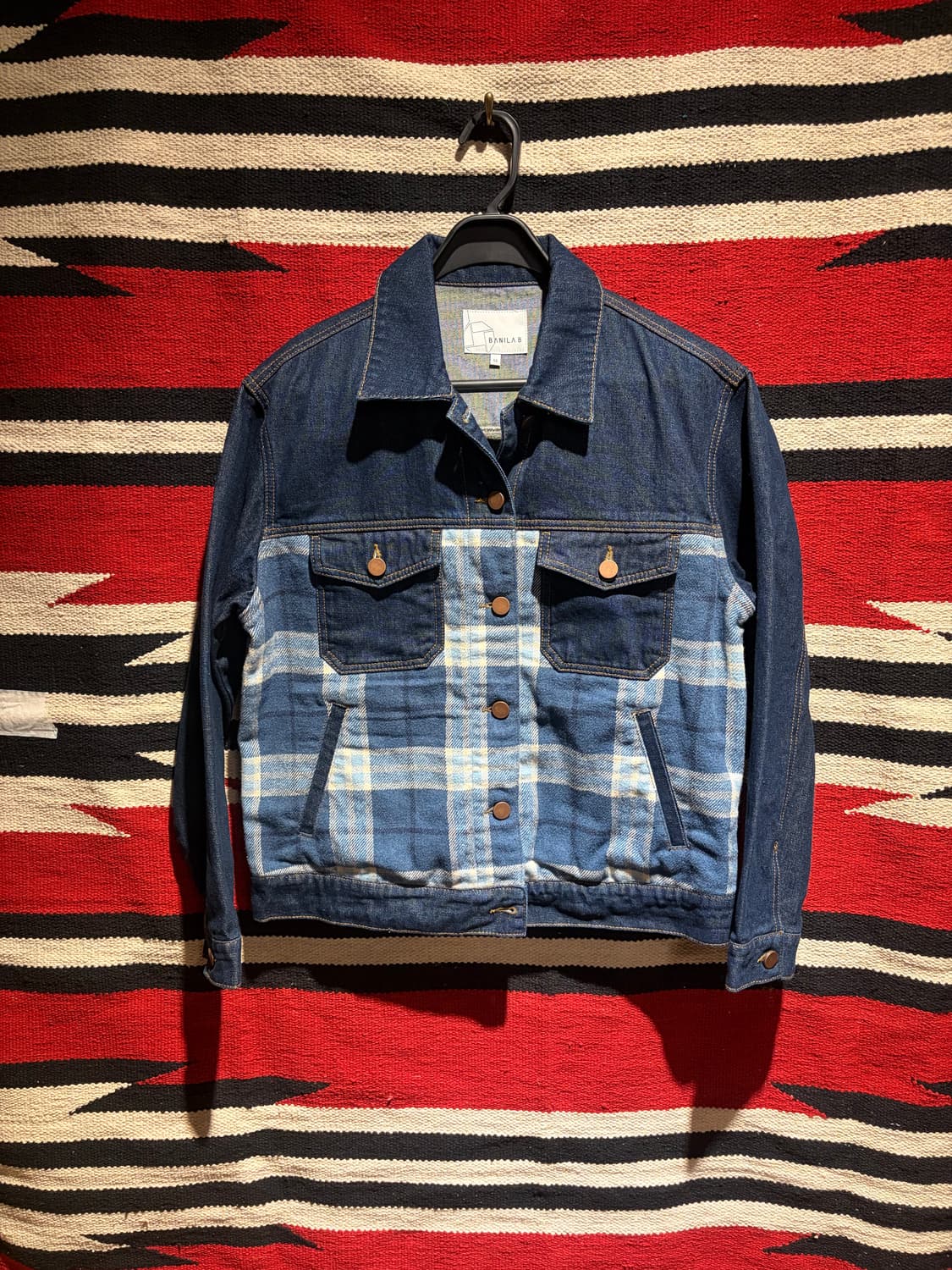 2nd denim check work jacket / 2세대 대님 자켓 상품이미지1