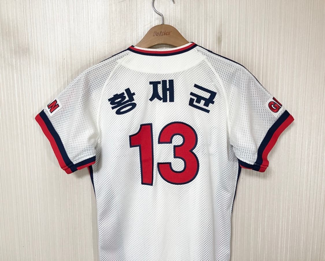 KBO 카멜레온어센틱 롯데자이언츠 챔피언홈유니폼 85 #13 황재균 상품이미지9