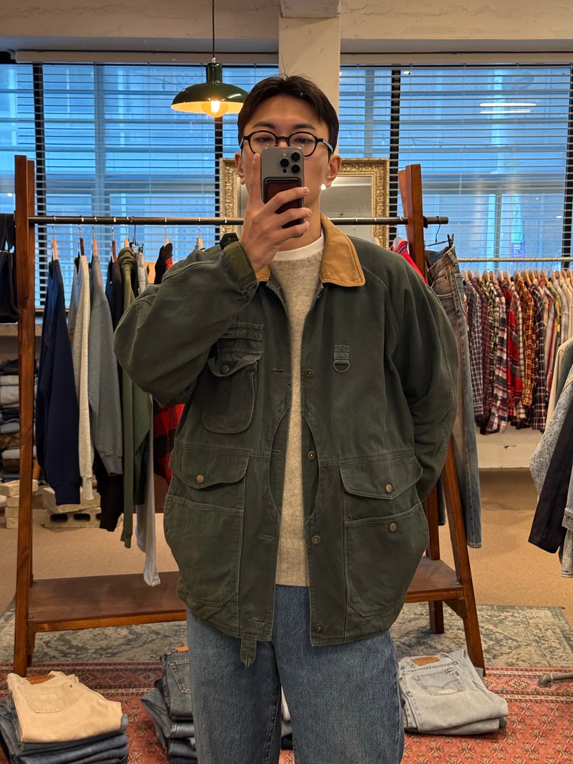 L) Xenon Men Cotton Field Jacket  상품이미지2